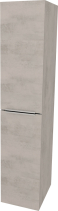 Mereo Mailo, koupelnová skříňka vysoká 170 cm, chrom madlo, Multidecor, Chromix stříbrný CN594LPACST