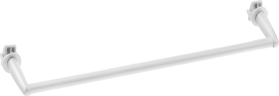 Aqualine Sušák ručníků na otopná tělesa 46cm rovný, bílá IDR-50