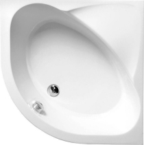 Polysan SELMA hluboká sprchová vanička, čtvrtkruh s konstrukcí 90x90x30cm, R550, bílá 28711