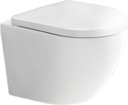 Mereo WC závěsné kapotované, RIMLESS, 490x370x360, keramické, vč. sedátka CSS126 VSD82S2