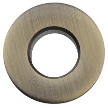 Sapho Kovová krytka přepadu umyvadla, 30mm, bronz AR913