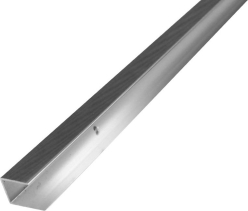 Mereo Fixační (stěnový) profil pro CK804xxK, CK809xxK, CK608xxxK, chrom ALU, 190 cm CKND250K1