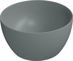 GSI PURA keramické umyvadlo na desku vysoké, průměr 42cm, agave mat 885204