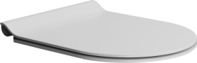 GSI WC sedátko, SLIM, Soft Close, Quick Release, bílá mat/chrom MS86CSN09