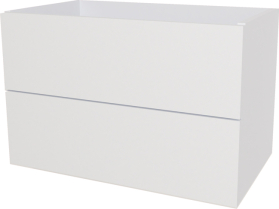 Mereo Aira, koupelnová skříňka 81 cm, Multidecor, bílá perlička CN791SBIEL