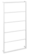 Sapho SKA nástěnný sušák ručníků 600x1150x100mm, bílá mat SKA512