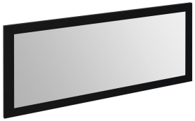 Sapho TREOS zrcadlo v rámu 110x50cm, černá mat TS100-3535