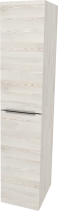 Mereo Mailo, koupelnová skříňka vysoká 170 cm, chrom madlo, Multidecor, White Loft Pine CN594LPWLP1