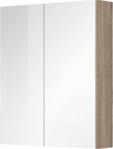 Mereo Aira, Ponte koupelnová galerka 60 cm, zrcadlová skříňka, dub Kronberg CN716GD