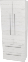 Mereo Bino, koupelnová skříňka vysoká 163 cm, dvojitá, Multidecor, Pino Aurélio CN699PINO
