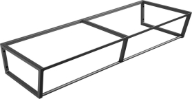 Sapho SKA konzole pod umyvadlo/desku 1200x200x460mm, černá mat SKA204