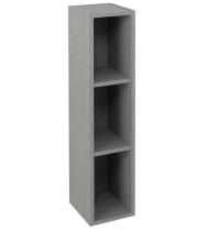 Sapho ESPACE otevřená policová skříňka 20x94x22cm, dub stříbrný ESC130-1111