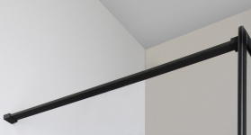 Gelco CURE BLACK prodloužený profil vzpěry 1400mm, černá mat CBSB140