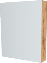 Mereo Koupelnová skříňka zrcadlová 60 cm, galerka, 1x dvířka levá, Multidecor, Dub Wotan CN798G61DWOT