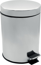 Novaservis Odpadkový koš kulatý 12 l chrom 6161,0