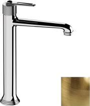 Sapho BEBÉ stojánková umyvadlová baterie vysoká, prodloužená hubice, bronz BB007/18