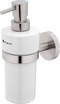 Nimco UNIX nerez Dávkovač tekutého mýdla keramický, pumpička nerez UNM 13031KN-T-10