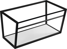 Sapho SKA konzole s policí 750x400x460mm, černá mat SKA102