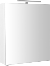Sapho RIWA galerka s LED osvětlením, 60x70x17cm, bílá lesk RIW060-0030