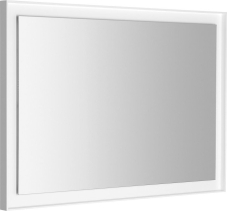 Sapho FLUT zrcadlo s LED podsvícením 100x70cm, bílá FT100