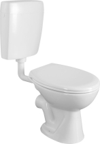 CREAVIT WC kombi, dvojtlačítko 4, 5/6l, zadní odpad, bílá TP3306