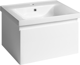Aqualine ALTAIR umyvadlová skříňka 57x35x45cm, bílá AI263
