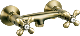 Novaservis Sprchová nástěnná baterie 150 mm bronz BAI7BR