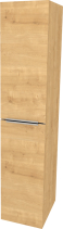 Mereo Mailo, koupelnová skříňka vysoká 170 cm, chrom madlo, Multidecor, Dub Arlington CN594LPDARL