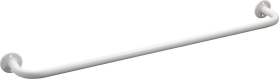 Aqualine WHITE LINE držák ručníků 70cm, bílá 8012