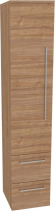 Mereo Bino, koupelnová skříňka vysoká 163 cm, levá, Multidecor, Light Select Walnut CN697LSW1