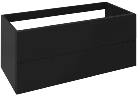 Sapho TREOS skříňka zásuvková 110x53x50, 5cm, černá mat TS115-3535