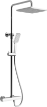 Sapho Sprchový sloup s termostatickou baterií, chrom KJ139