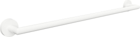 Sapho X-ROUND WHITE držák ručníků 600mm, bílá mat XR404W