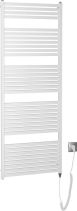 Aqualine TONDI-E elektrické otopné těleso rovné 600x1690 mm, 800 W, bílá DE490T