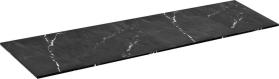 Sapho LOREA deska Rockstone 161x1, 2x52, 5cm, black attica LE160-0598