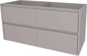 Mereo Opto, koupelnová skříňka 121 cm, Multidecor, Arktická šedá CN993SARS1