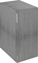 Sapho CIRASA skříňka spodní dvířková 30x64x46cm, pravá/levá, dub stříbrný CR301-1111