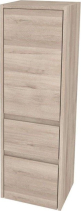 Mereo Opto koupelnová skříňka vysoká 125 cm, levé otevírání, Multidecor, Dub Kronberg světlý CN995LDKRS