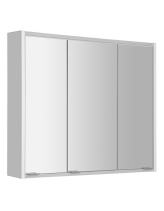 Sapho BATU galerka 80x71x15cm, 2x LED osvětlení, bílá 1141131