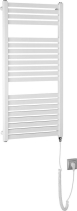 Aqualine TONDI-E elektrické otopné těleso rovné 450x970 mm, 300 W, bílá DE450T