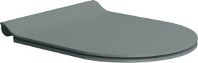 GSI PURA WC sedátko, SLIM, Soft Close, Quick Release, agave mat/chrom MS86CSN04