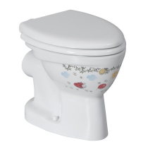 CREAVIT KID WC mísa kombi, zadní odpad, dekor CK310.11CB00E.FF00