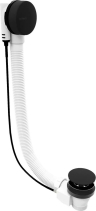 Polysan Vanová souprava, bovden, délka 1200mm, zátka 72mm, černá mat 71856.21