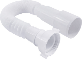 Klum Hadice odpadní tvarovatelná flexi 6/4" x ø 50(40), s plastovou maticí PR7082D