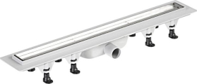 Polysan TILE podlahový žlab s nerezovým roštem pro dlažbu, L-820mm, DN40 72838