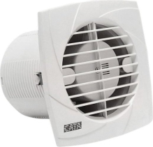 Cata B-12 PLUS T koupelnový ventilátor s časovačem, 20W, potrubí 120mm, bílá 00982100
