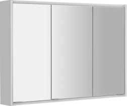 Sapho BATU galerka 100x71x15cm, 2x LED osvětlení, bílá 1141130