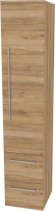 Mereo Bino, koupelnová skříňka vysoká 163 cm, pravá, Multidecor, Ořech Pacifik přírodní CN698OPP2