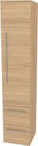Mereo Bino, koupelnová skříňka vysoká 163 cm, pravá, Multidecor, Dub Sand Barbera CN698DSB1