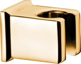 Sapho Držák sprchy hranatý, pevný, zlato SD617